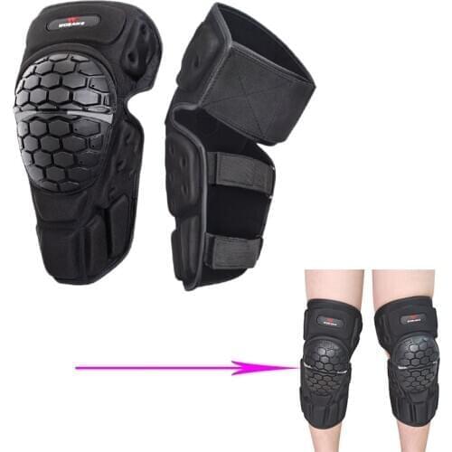 Motorcycle Kneepad Motorbike Motocross Bicycle Knee Pads Protector Guards for Cycling Riding Racing