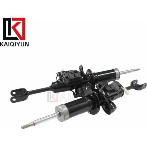 Pair Front Suspension Shock Absorber For 2009-2013 BMW F01 F02 F07 740i 750i Air Suspension Shock 37116796931 37116796932