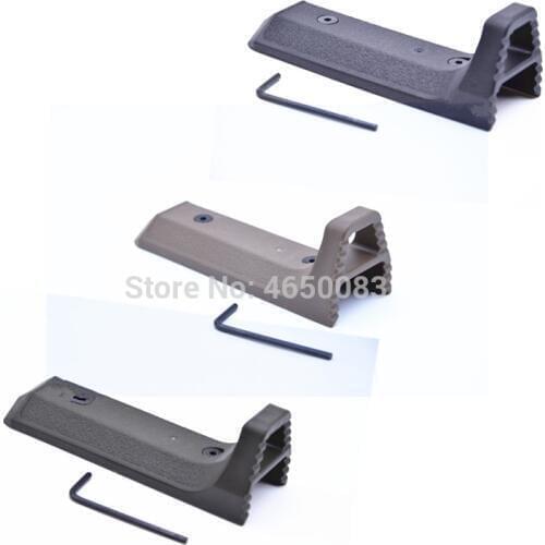 Tactical Hunting KeyMod Handguard Hand Stop Cover Rubber Mount for Attachment AR15 Hunting Accessories