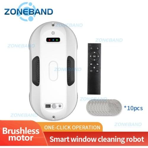 Ultra Thin Cleaning Robot Glass Washing Brush Tool Smart Magnetic Window Cleaner Vacuum Double Side Cleaner Remote Control