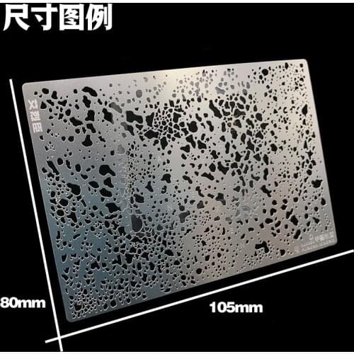 Mottled Water Stains Stains Small Distance Aging Spray Plate 1/32 1/35 1/48 1/60 1/100