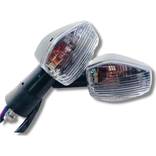 Yecnecty 2 PC Motorcycle Indicators Accessories Motorbike Turn Signal Light For Honda CB400 CB1300 CBR 600 CBR 1000RR F4 F4i