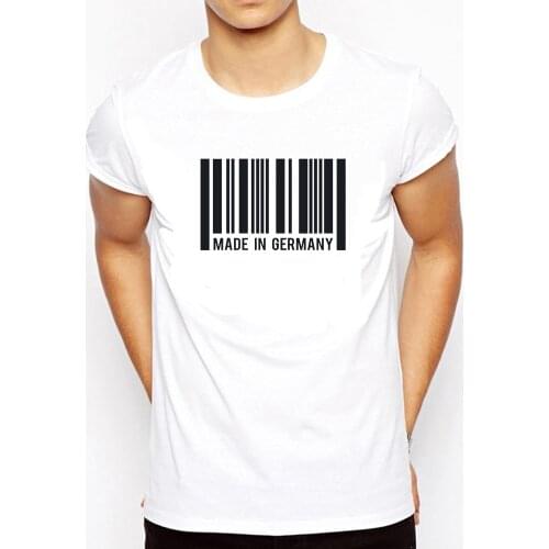 Funny Made in Germany Euro Slammed cotton t shirt for men Boyfriend Top summer shirt graphic tees hipster tumblr