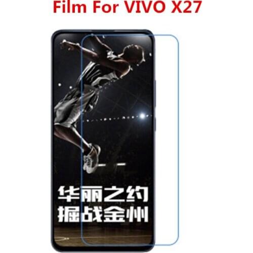 1/2/5/10 Pcs Ultra Thin Clear HD LCD Screen Protector Film With Cleaning Cloth Film For VIVO X27