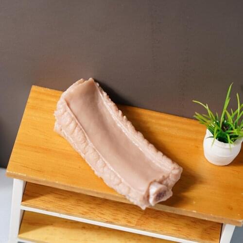 2021 Doll house mini simulation food model simulation ribs model shooting props