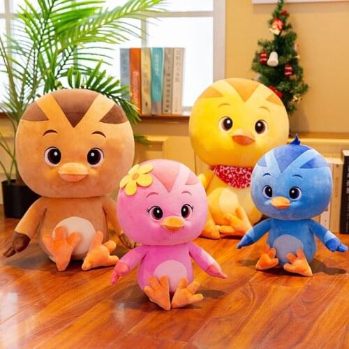 28/45cm Kawaii Yellow Chick Cartoon Plush Doll Soft Pillow Plush Toy Home Decoration Stuffed Plush Toy Childrens Christmas Gift