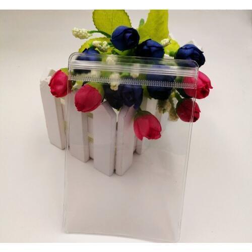 500pcs/Lot Clear Pvc Plastic Bag Self Seal Zip Lock Zipper Reclosable Transparent Plastic Bag Gift Bags For Jewelry Packing Bags