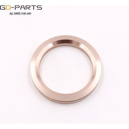 70mm Black Machined Solid Aluminum Alloy Decorating Base Ring Washer For 845 805 211 Vintage Tube Amplifier DIY