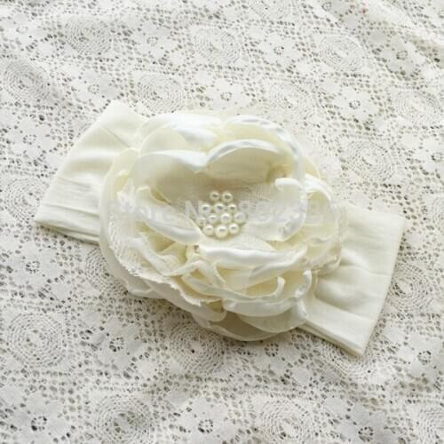 Free shipping Big Flower Wrap Head wrap headband