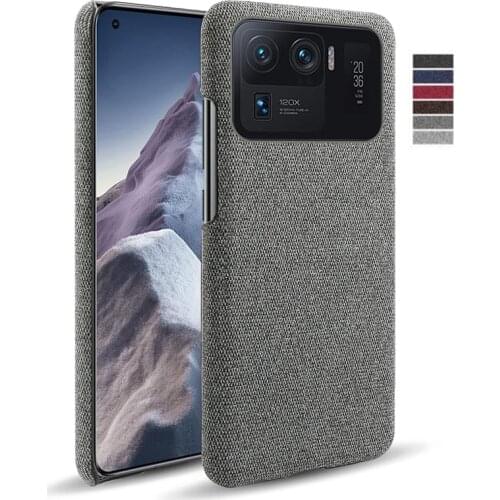 For Xiaomi Mi 10T 10 11 Ultra PRO CC9 10s Poco F3 M3 X3 NFC F2 11X Pro F1 Cloth Hard PC Cover Coque Funda For Redmi Note 9 10