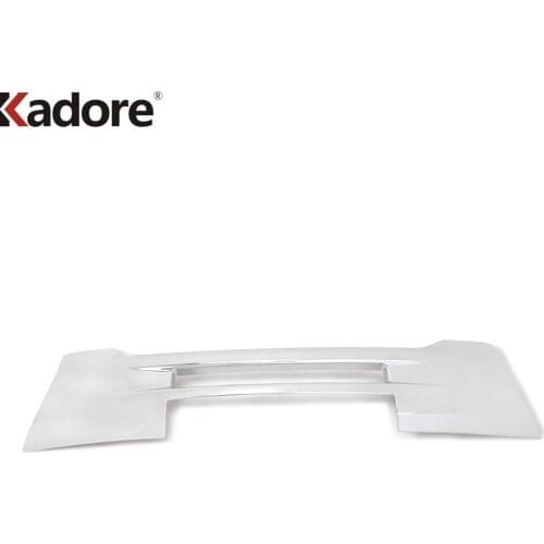 For Mitsubishi Outlander 2016 2017 2018 ABS Chrome Front Bottom Bumper Protector Front Grill Grille Hood Cover Car Accessories