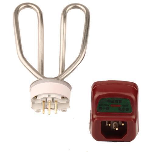 220v 1500w electric heating tube anti-dry protection heating element stainless steel electric water boiler parts