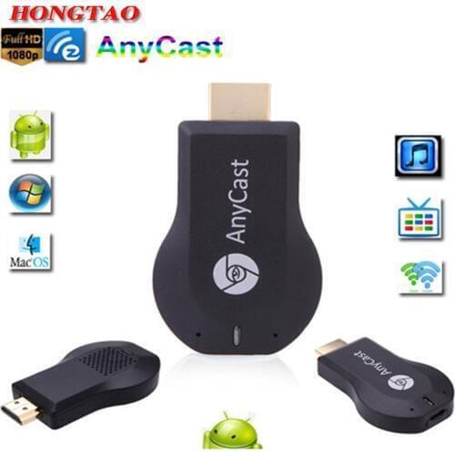 Media Player TV Stick Push Chrome cast Wifi Display Receiver Dongle Chrome Anycast Dl na Air play