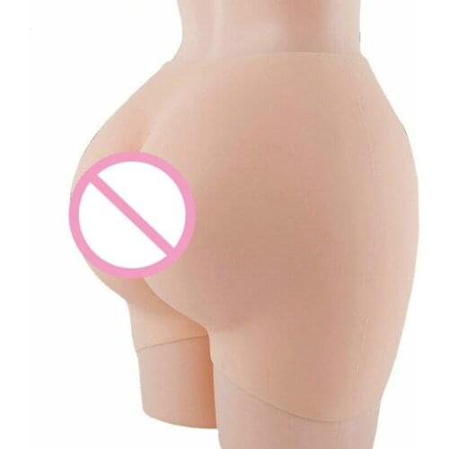 Fashionable Fake Silicone Vagina Buttocks Enhancer Shorts and Panties Highlight The Buttocks Line for Casual Wearers