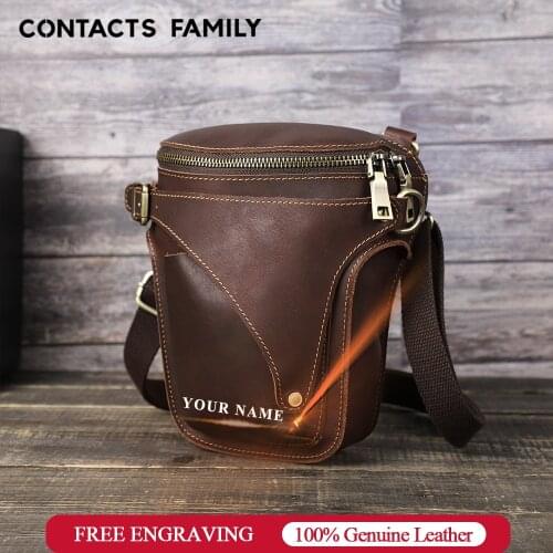 Men Messenger Bag Phone Pocket Crossbody Waist Bag For Men Shoulder Handbag Multifunction Male Small Flap Casual