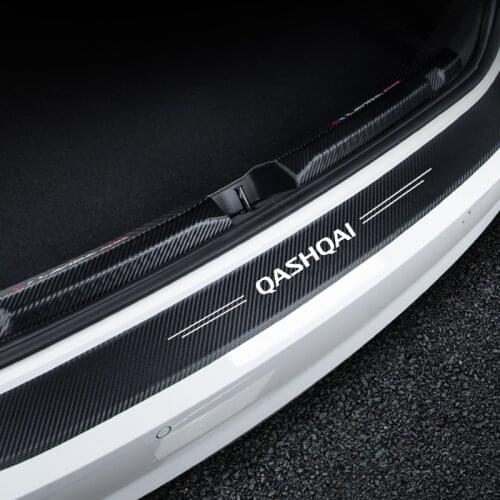 For Nissan Qashqai J10 J11 2021 2020 2019 2018 2017 2016 2015 2014 2013 - 2008 Car Trunk Rear Bumper Sticker Tuning Accessories