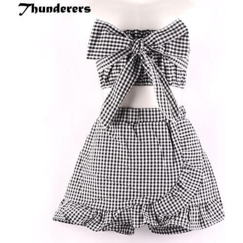 New Girls Clothes Set 2 Pcs Striped Blue Off Shoulder Fashiob Blouse Shirt And Shorts Clothing Set For Kids Girl Summer Clothes
