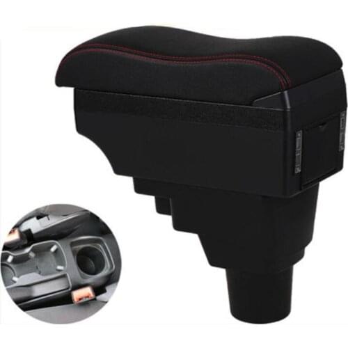 For Chevrolet Aveo Sonic Lova T250 T300 armrest box central Store content Storage box cup holder car-styling accessories