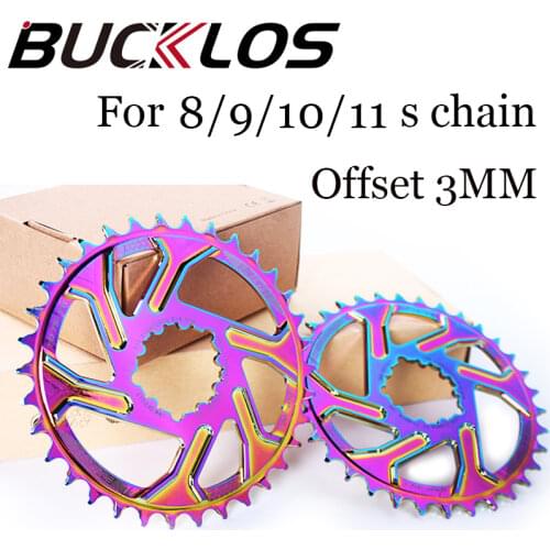 GXP MTB Crankset Narrow Wide Offset 3mm Chainring Aluminum Alloy 7075-T6 Chainwheel 32-38T for GXP XX1 X9 XO X01 Bike Parts