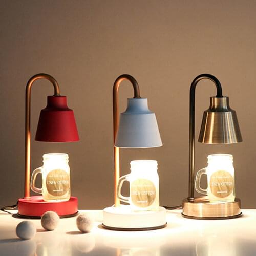 LED Table Lamp Mini Small Creative Melting Wax Lamp Candle Fragrance Melting Candle Lamp Nordic Bedroom Lamp Table Lamp