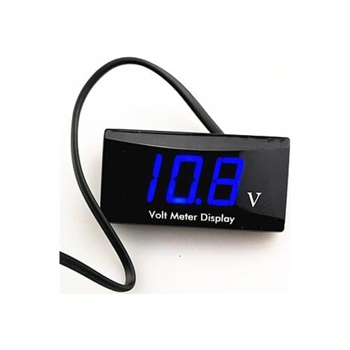 Universal 12V Motorcycle mini Digital Displayer volt meter Voltmeter for Honda Yamaha Kawasaki