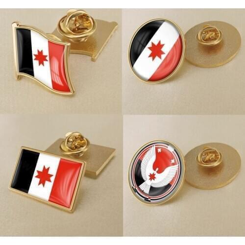 Coat of arms of Udmurtia Flag Lapel Pins/Broochs/Badges