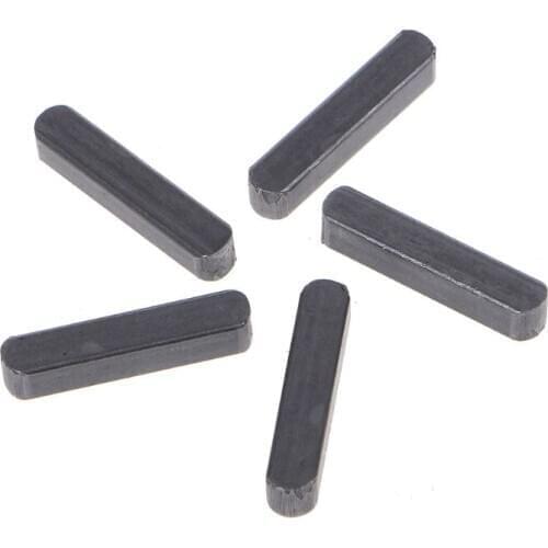 140pcs Round Ended Feather Key Parallel Drive Shaft Keys Set 8mm 10mm 12mm 16mm 20mm 25mm 30mm Hardware with Box