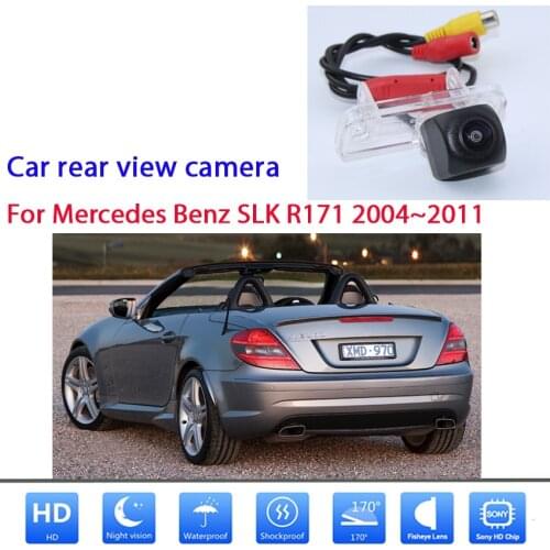 Car Wireless Rear view Camera For Mercedes Benz SLK R171 2004~2011CCD Full HD Night Vision Back up Reverse Camera Waterproof