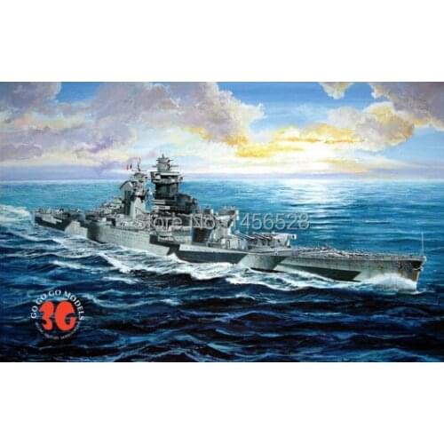 Freeshipping Assembly Model kits Modle building Trumpeter 1/700 Richelieu battleship France 1943 scale