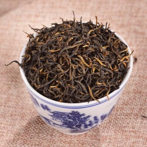 Flower Fragrance Yellow Bud Golden Junmei Honey Fragrance Souchong Black Tea Bulk Bagged New Tea