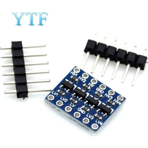 5PCS 4 Channel IIC I2C Logic Level Converter Bi-Directional Module 5V to 3.3V