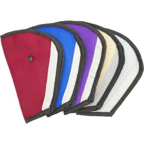 Children Kids Car Seat Safety Belt Harness Strap Adjuster Pad Cover Fixator