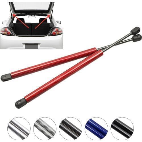 For Hyundai Tiburon Coupe 2003-2006 2007 2008 Liftgate Auto carbon fiber Gas Springs Charged Struts Lift Supports Dampers 529 mm