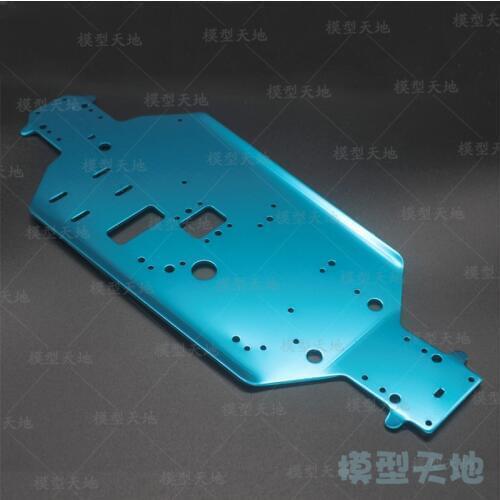 HSP 06056 Aluminum Alloy Metal Chassis For 1/10 RC 4WD Off-Road Car Buggy Monster Bigfoot Truck 94155 94166 94177 94188