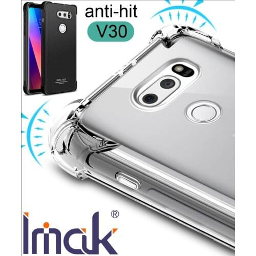 IMAK Airbag Case For LG V30 Drop resistance anti hit Shock Soft TPU Silicone Cover