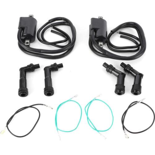 Cap Ignition Coil+ Cap Set 30510‑333‑013 Fit for Honda CB350F CB400F CB500 CB550 30520-333-013