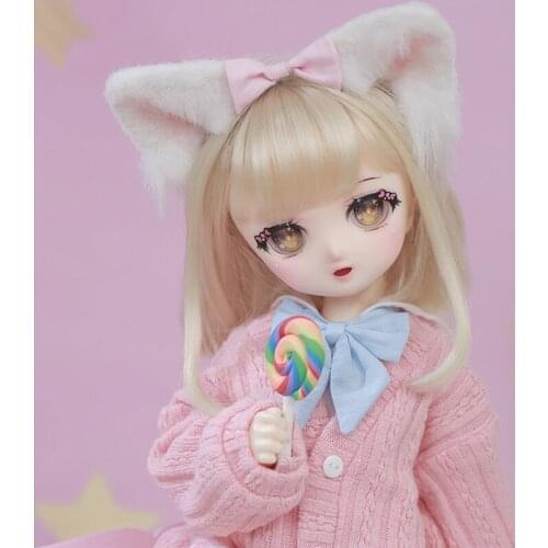 Naiko 1/4 Advanced Exquisite BJD Doll Toys 39.5 CM Joint Movable Lovely Cartoon Anime Dressed up Make up Dolls For Girls Gifts