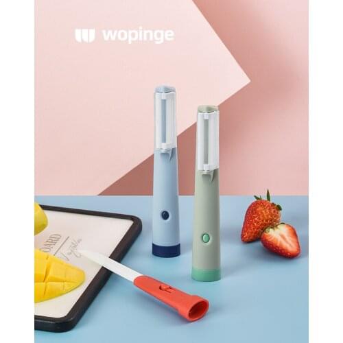 Portable Fruit Knife Food Supplement Knife Multifunctional Ceramic Knife Household Peler Fruit Knife Office Paring Knife Set