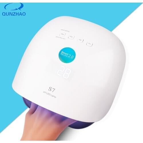 Qunzhao LED Nail Lamp Manicure 48W Nail Dryer For All Nail Gel Polish Ice Lamp For Professional Nail Art Tool 36 LED S7