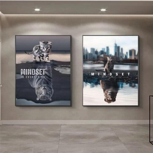 Modern Motivation Inspirational Art Canvas Painting Wall Art Posters Prints Wall Pictures for Living Room Home Cuadros Decor