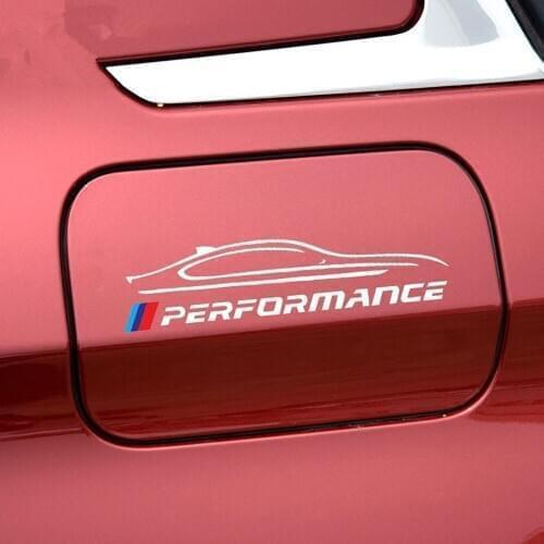 M Performance Whole Body Sticker Car Fuel Tank Cap Decals For BMW F20 F30 F10 E90 E36 E46 E39 E60 X5