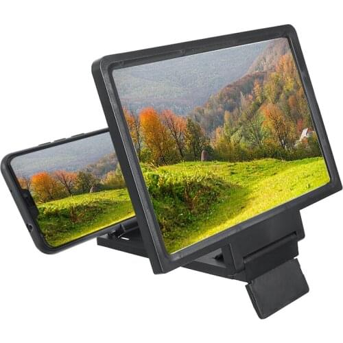 Universal Mobile Phone Screen Magnifier 3D Video Amplifier Foldable Suitale For Smartphone Holders Stands 16.5*10.5cm