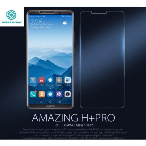 Mate 10 Pro Tempered Glass Nillkin Amazing H+Pro Anti-Explosion Front Screen Protector For Huawei Mate10 Mate 10 Pro 6.0 inch