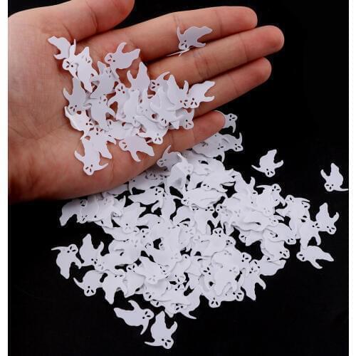 15g Halloween ghost Confetti Skull Bat Spider Web Witch Pumpkin Horror Table Sprinkles Party Confetti Scatters Decorations
