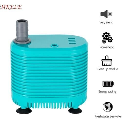 18/45W Water Fountain Pumps Submersible Outdoor Small Aquarium Filter Pump for Garden Fountain Spray Fan 1000-2500L/H 220V