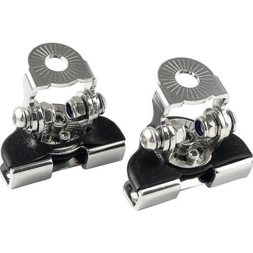 2pcs Stainless Steel Universal Car Auto Hood LED Work Light Bracket Holders