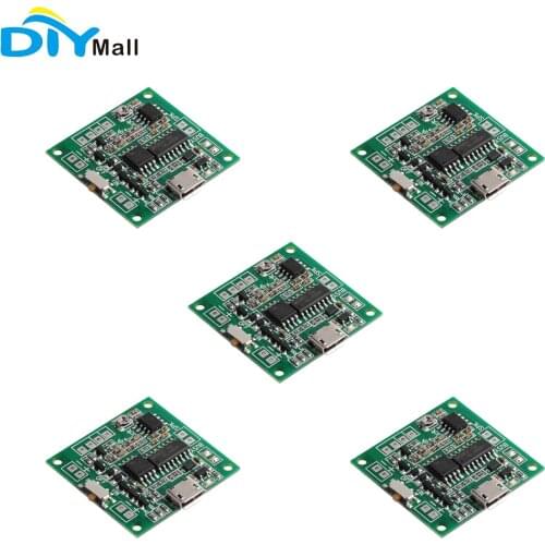 5pcs 8MB Recordable Sound Chip Module MP3 DIY Music Voice Player Board USB Download for DIY DIY Music Box Greeting Card Gift