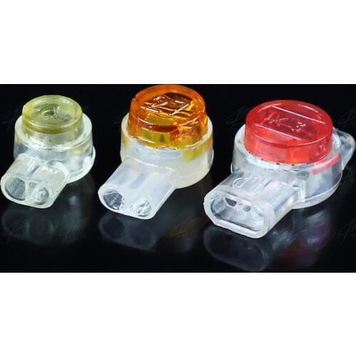 50pcs Connector Grease Filling Butt Wire Line Terminal For Telephone Network Line Connection High Quality