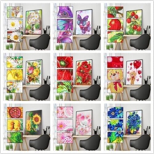 5D DIY special crystal diamond painting butterfly flower home decoration