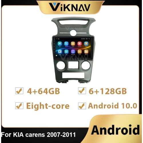 128G DSP 2 din Android Car Radio Multimedia Video Player for KIA carens 2007-2011 WiFi carplay RDS IPS DVD stereo
